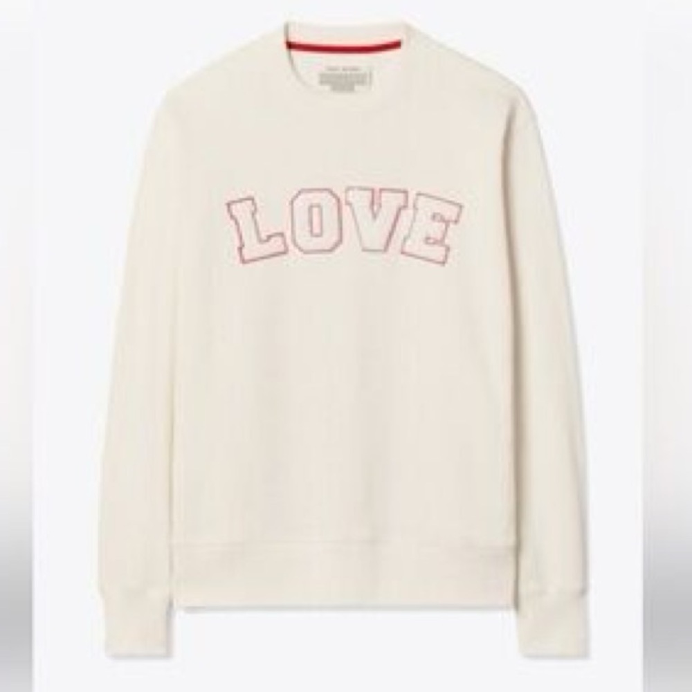 Tory Burch Sport Medium “Love” Sweatshirt